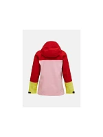 Dámska bunda PEAK PERFORMANCE W Trail Hipe 2.5L Shell Jacket, červená farba Dámska bunda PEAK PERFORMANCE W Trail Hipe 2.5L Shell Jacket, červená farba