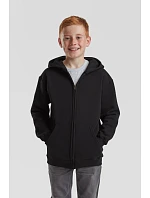 Fruit of the Loom Classic Kids Sweat Jacket Detská mikina s kapucňou 16.2045 heather grey Fruit of the Loom Classic Kids Sweat Jacket Detská mikina s kapucňou 16.2045 heather grey