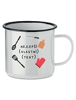 Personalizovaný retro plechový pohár – najlepší vo svojej kategórii