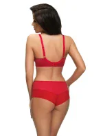 Mäkká dámska podprsenka Gorsenia K 496 Paradise - červená