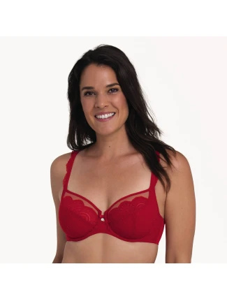 Selma podprsenka s kosticami 5634 červená - RosaFaia Selma podprsenka s kosticami 5634 červená - RosaFaia