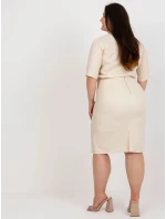 Sukňa LK SD 506697.95 béžová