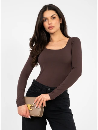 Blúzka RV BZ A1193.26 tmavohnedá