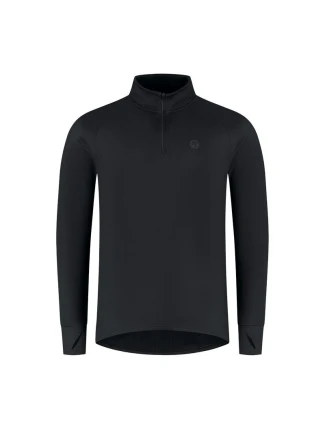 Rogelli ESSENTIAL bežecká mikina čierna XL
