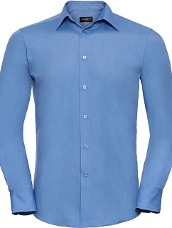 Russell Athletic 924M Popelínová košeľa s dlhým rukávom 11.924M corporate blue