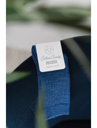 Detské ponožky MERINO WOOL rebrované 130