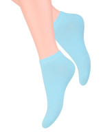 Hladké dámske ponožky Steven art.052