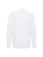 Košeľa Mustang Clemens ľan bavlna M 1014356-2045