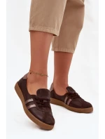 Kožené semišové dámske barefoot topánky Zazoo N1341 chocolate Kožené semišové dámske barefoot topánky Zazoo N1341 chocolate