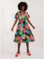 Šaty DHJ SK 13162 3.90 čierna