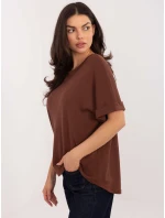 Blúzka MJ BZ H1301.28 hnedá