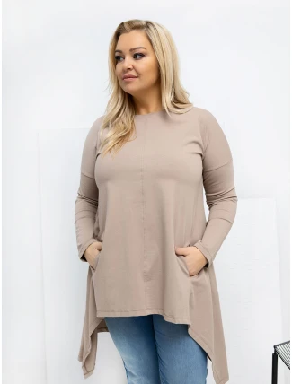 Blúzka RV BZ 7054 1.06 tmavá lila