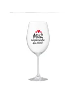 MEZINÁRODNÍ DEN ŽÍZNĚ - čirá  sklenice na víno 350 ml
