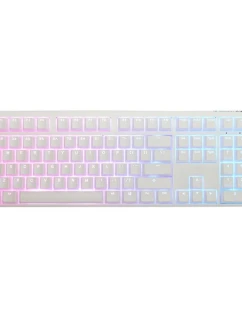 Ducky One 3 RGB herná USB QWERTY klávesnica US English White