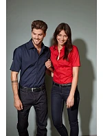 Daiber JN 644 Popelínová business košeľa s krátkym rukávom 02.0644 červená Daiber JN 644 Popelínová business košeľa s krátkym rukávom 02.0644 červená