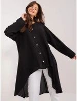 Košeľa LK KS 509506.17 čierna farba