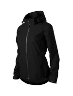 Dúhová bunda pre ženy čierna