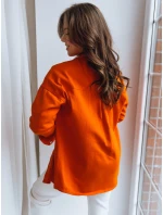 Dámska oranžová košeľová bunda CALIFORNICATION FashionStreet TY3523 Dámska oranžová košeľová bunda CALIFORNICATION FashionStreet TY3523