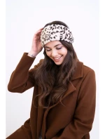 Art Of Polo 23472 Fuzzy Leopard Dámska čelenka Art Of Polo 23472 Fuzzy Leopard Dámska čelenka