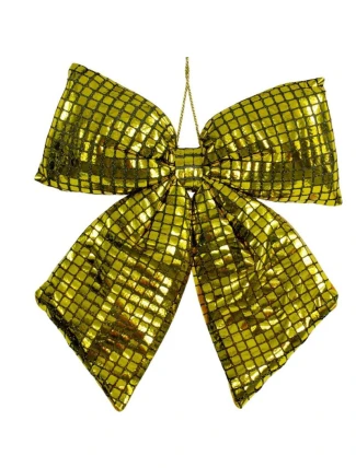 ZLATÝ DEKORAČNÝ KOKODIL 39x50 cm MICA