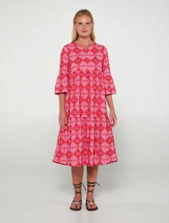 Vamp - Dlhý vyšívaný kaftan 20452 - Vamp