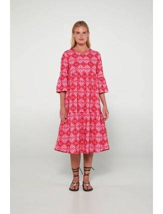 Vamp - Dlhý vyšívaný kaftan 20452 - Vamp