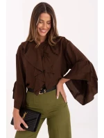 Košeľa s dlhým rukávom model 220228 Rue Paris