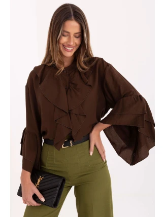 Košeľa s dlhým rukávom model 220228 Rue Paris