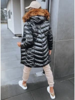 Dámska prešívaná bunda JASMIN black FashionStreet TY2945 Dámska prešívaná bunda JASMIN black FashionStreet TY2945