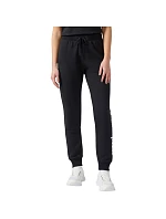 Champion Dámske čierne nohavice s rebrovanými manžetami 118429 KK001 Dámske