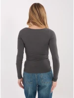 Blúzka WT BZ A1174.29P grafitová