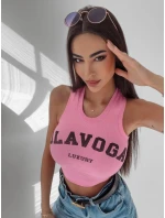 Dámsky top 278026 ružový - Ola Voga