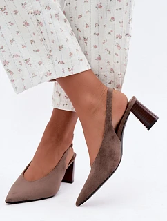 Lodičky na podpätku, model 230729 Step in style