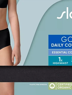 sloggi GO Daily Cotton Highwaist – čierna – SLOGGI čierna – SLOGGI