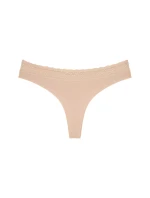 Dámske tangá Feel of Modal String 3P - YELLOW - béžová 0026 - TRIUMPH