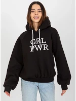 Dámska mikina EM BL 651 2.14X čierna - FPrice