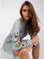 Šaty MB SK 8023.26 sivé