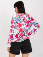 Mikina RV BL 8118.89 biela a ružová