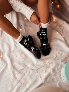 DÁMSKE FROTÉ PONOŽKY (SOB A SRDCE) 0118.003