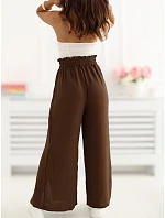 Nohavice CS SP XYS3375.03 tmavohnedé