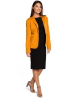 S154 Blejzer s jedným gombíkom - béžový S154 Blejzer s jedným gombíkom - béžový