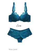 Dámska podprsenka M-3344/22 Cora Dark Turquoise - Mat Dámska podprsenka M-3344/22 Cora Dark Turquoise - Mat