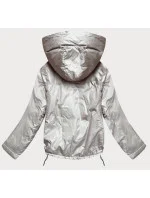 Čierna/béžová dámska bunda (BH-2204) Čierna/béžová dámska bunda (BH-2204)