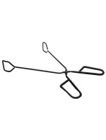 Grilovacie kliešte čierne dĺžka 31,5 cm