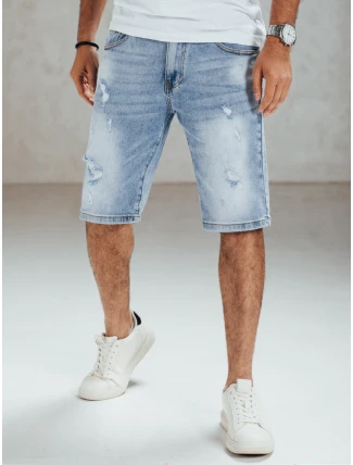 Pánske modré džínsové šortky FashionStreet SX2554