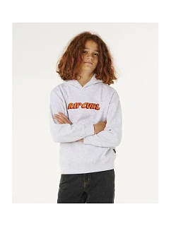 Chlapčenská mikina RIP CURL Eternal Shred Logo Hood-Boy, sivá