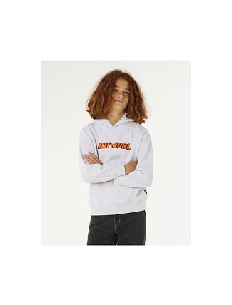 Chlapčenská mikina RIP CURL Eternal Shred Logo Hood-Boy, sivá Chlapčenská mikina RIP CURL Eternal Shred Logo Hood-Boy, sivá