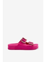 Damskie Klapki Gładkie Pachnące ZAXY NN285093 Fuksja