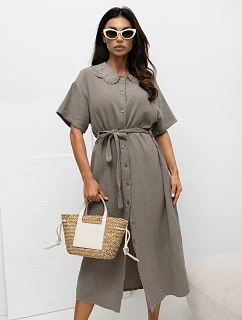 Šaty MI SK 3426.91 tmavo lila