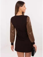 Šaty MI SK 67634.99 tmavohnedé